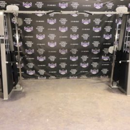 BRAND NEW Empire Dual Adjustable Pulley Cable Crossover Machine w/265 lb. Stacks