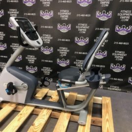 Precor RBK 815 Recumbent Bikes w/P10 Console – CLEAN