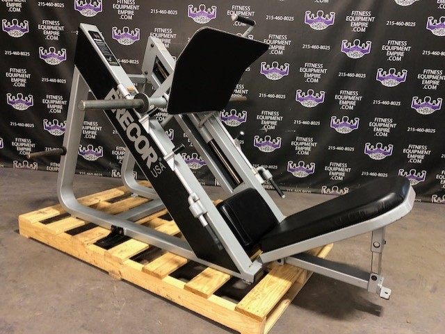 Buy Precor Icarian 601 45 Degree Plate Loaded Linear Leg Press