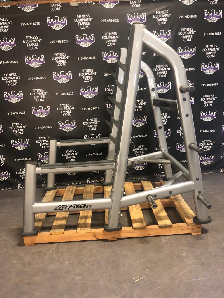 Buy Life Fitness Signature Series Platinum Squat Rack Online Fitness