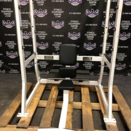 Hammer Strength Olympic Military Overhead Shoulder Press w/Spotter Stand & Safety