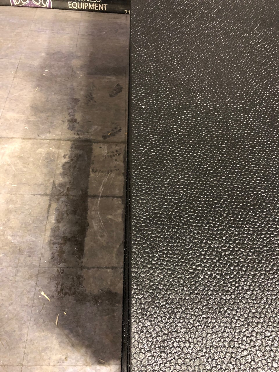 Buy BRAND NEW Commercial Gym Mat Flooring w/Pebbled Grip Surface 6×4’ 3