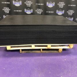 BRAND NEW Commercial Gym Mat Flooring w/Pebbled Grip Surface 6×4’ 3/4″