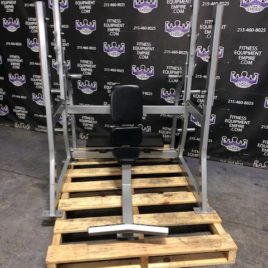 Hammer Strength Olympic Military Press w/Spotter Stand