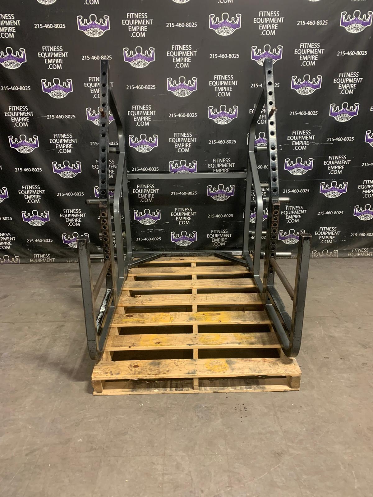 Buy Cybex Squat & Half Rack Adjustable J Hooks and Safeties All