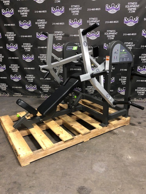 The PRIME Hybrid Chest Press . This machine features our SmartCam  technology that provides the user the unique ability to manipulate the  resistance