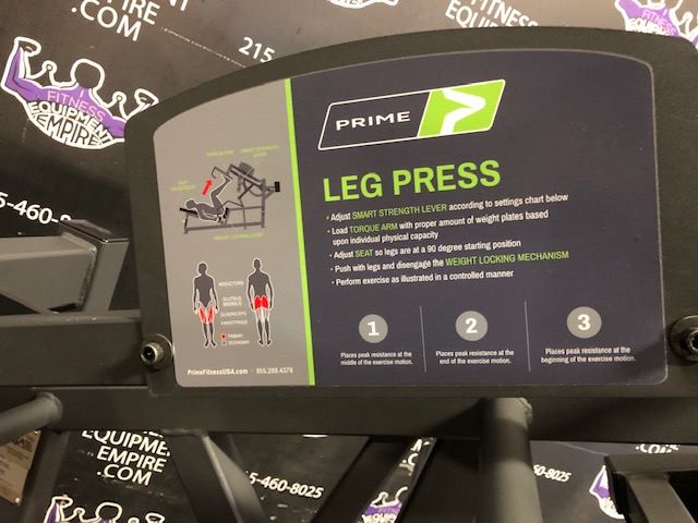 Buy Prime Strive Plate Loaded Leg & Squat Press w/Smart Strength Technology  Online