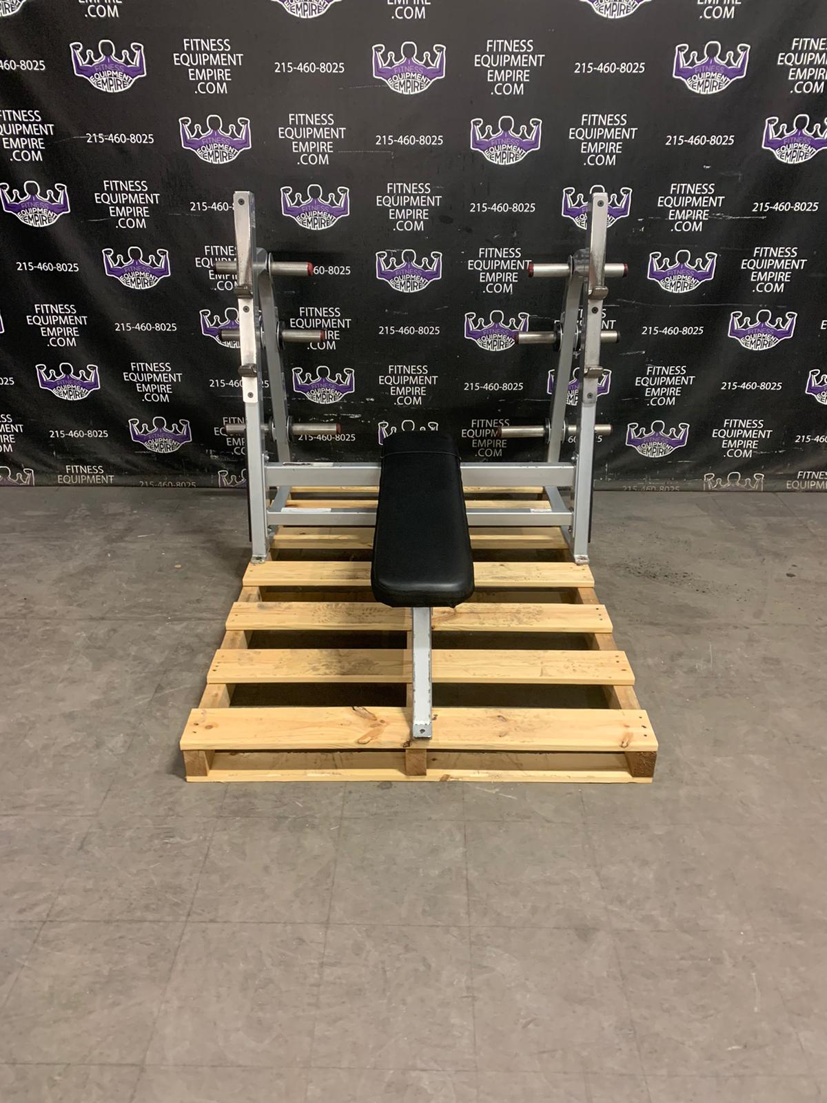 Buy Flex Fitness Star Trac Olympic Flat Bench Press Online Fitness Equipment Empire