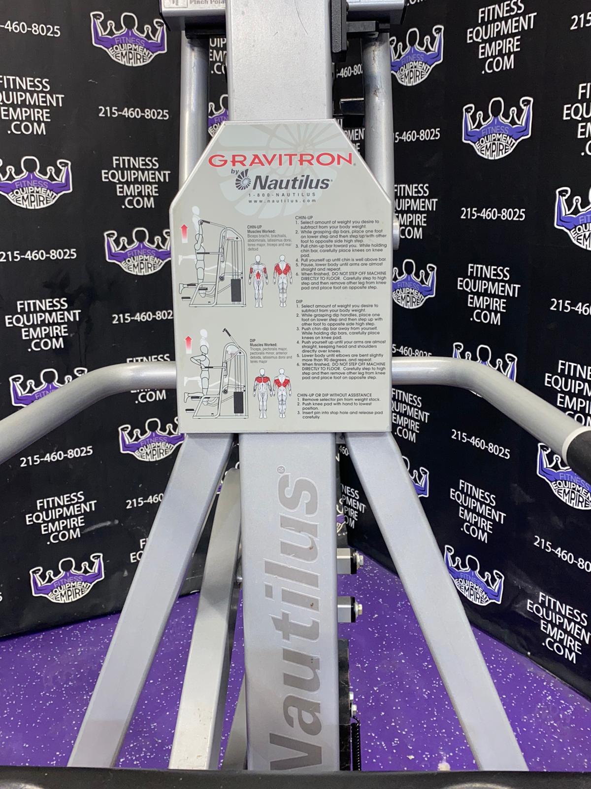 Buy Nautilus Nitro Gravitron Assisted & Body Weight Dip & Pullup Combo Online Fitness