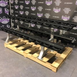 Hammer Strength Platinum Prostyle Dumbbell Rack Matching Pair