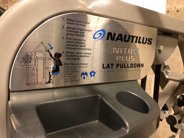 Buy Nautilus Nitro Plus Lat Pulldown Online Fitness Equipment Empire