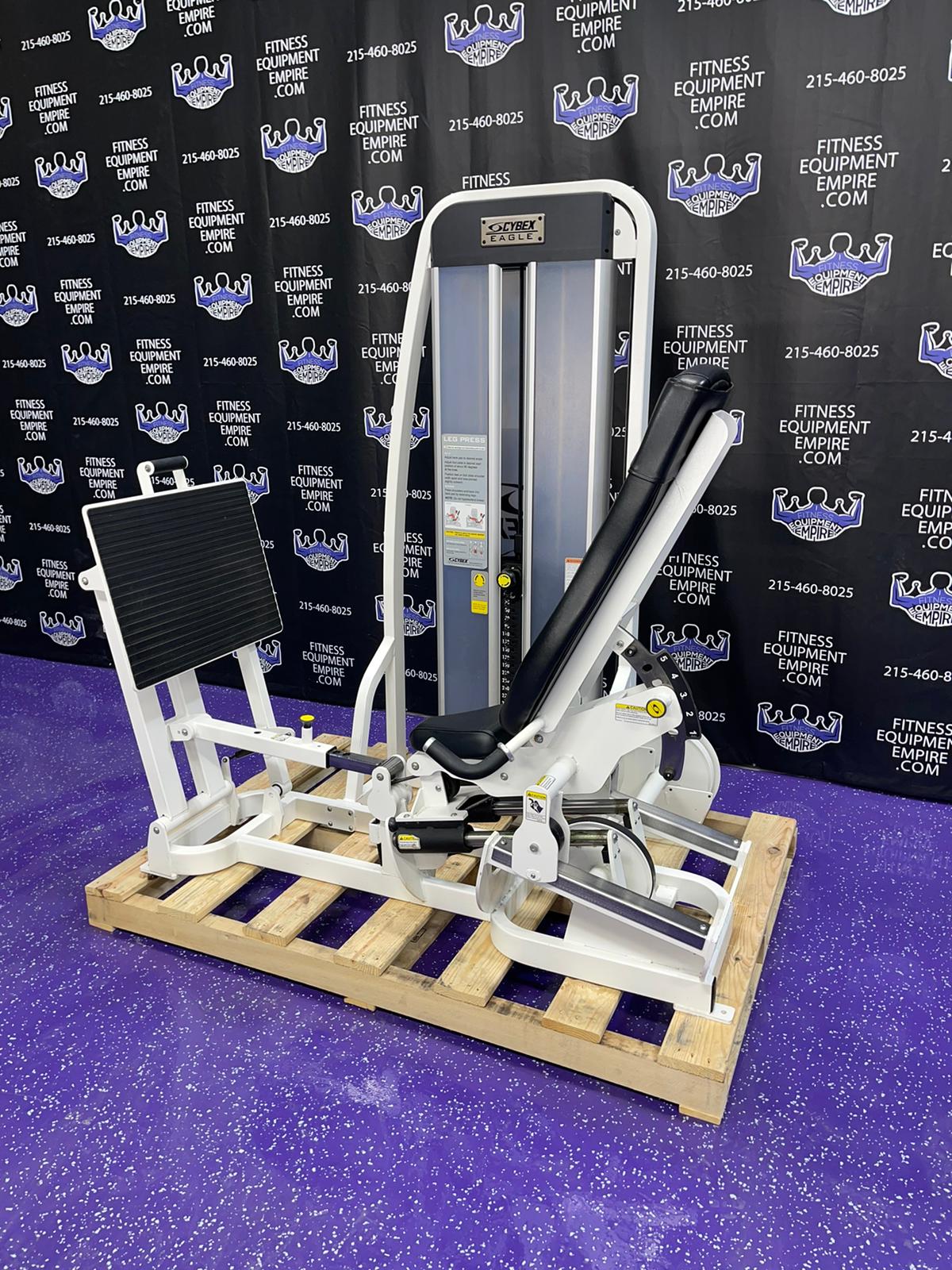 Buy Cybex Eagle Seated Leg Press w/500 lb. Stack Online Fitness