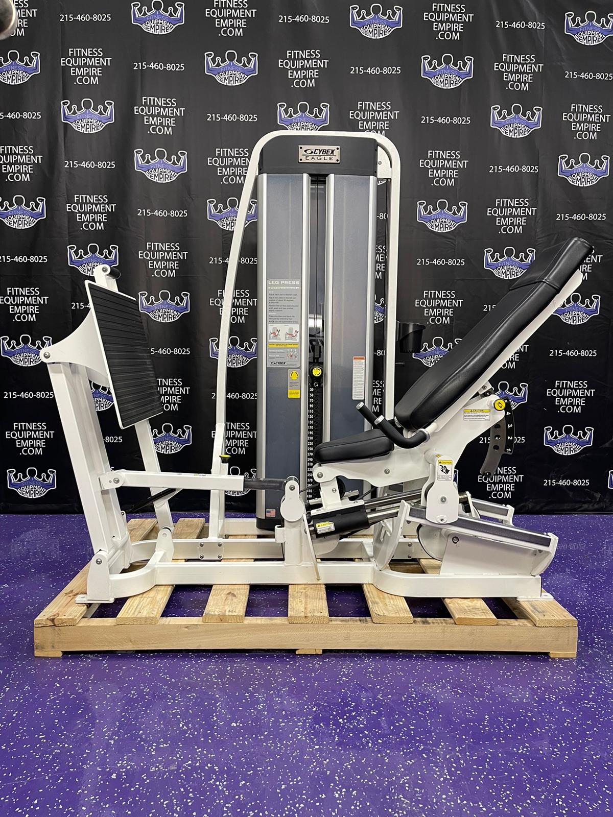 Buy Cybex Eagle Seated Leg Press w/500 lb. Stack Online Fitness