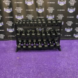 BRAND NEW Rubber Hex Dumbbell Sets & Pairs – Click for Options