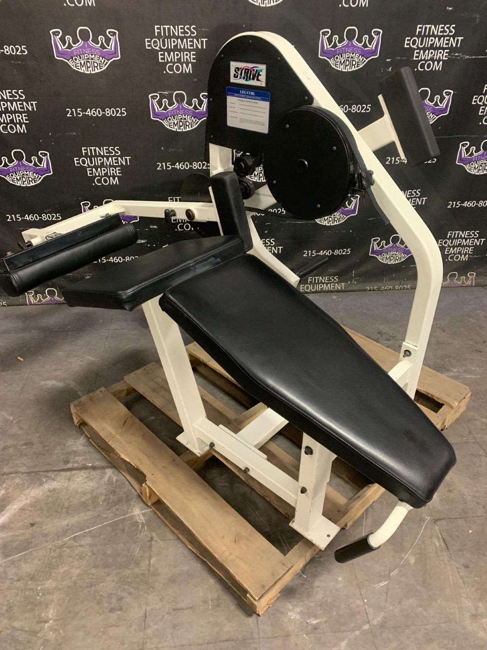 Buy Strive Plate Loaded Prone Lying Leg Curl w/Smart Strength