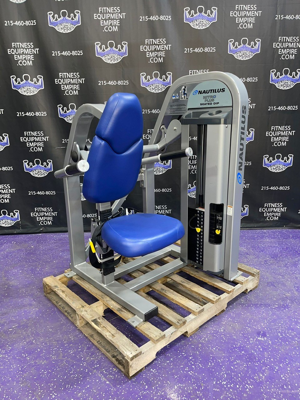 Buy Nautilus Nitro Plus Seated Dip Chest & Tris Immaculate Online