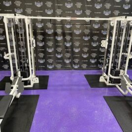 Life Fitness Dual Pulley 8 Stack Jungle Gym w/300 lb. Stacks