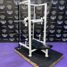 Atlantis Vertical Leg Press w/Triple Loading horns – RARE