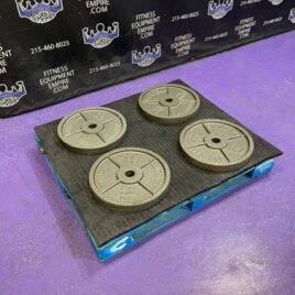 4×100 lb. Standard Olympic Iron Plates