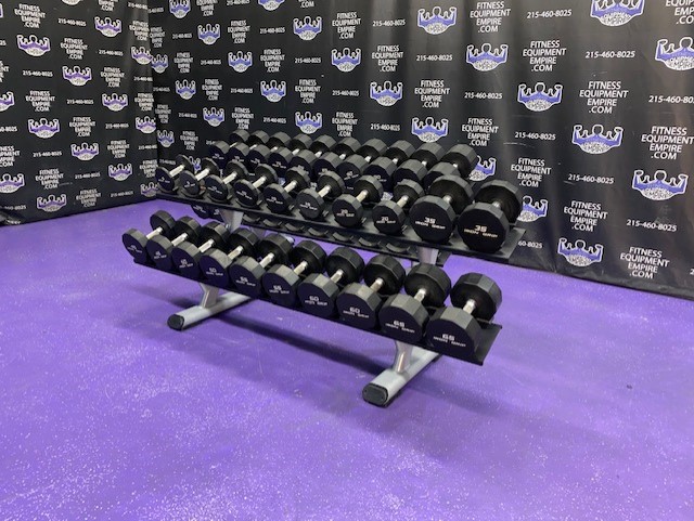 M-Fitness Pro Style Dumbbell Set 5 50 lbs