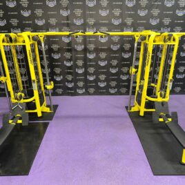 Life Fitness Signature Series MJ8 Jungle Gym w/Dual Pulley Lat Pulldown Low Row