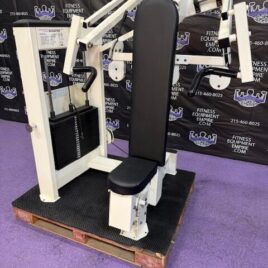 Cybex Galileo Biangular Overheard Shoulder Press w 400 Lb Stack – RARE.