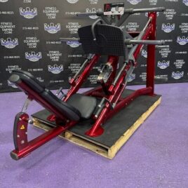 Life Fitness Signature Series Plate Loaded Linear Leg Press 4 Loading Horns