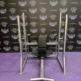 Hammer Strength Olympic Military Press w/Spotter Stand