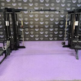 Bodymasters 9 Station Jungle Gym Adjustable Cable Crossover – 300 lb. Stacks